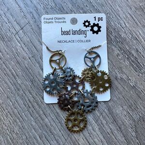 Steampunk Gears Necklace